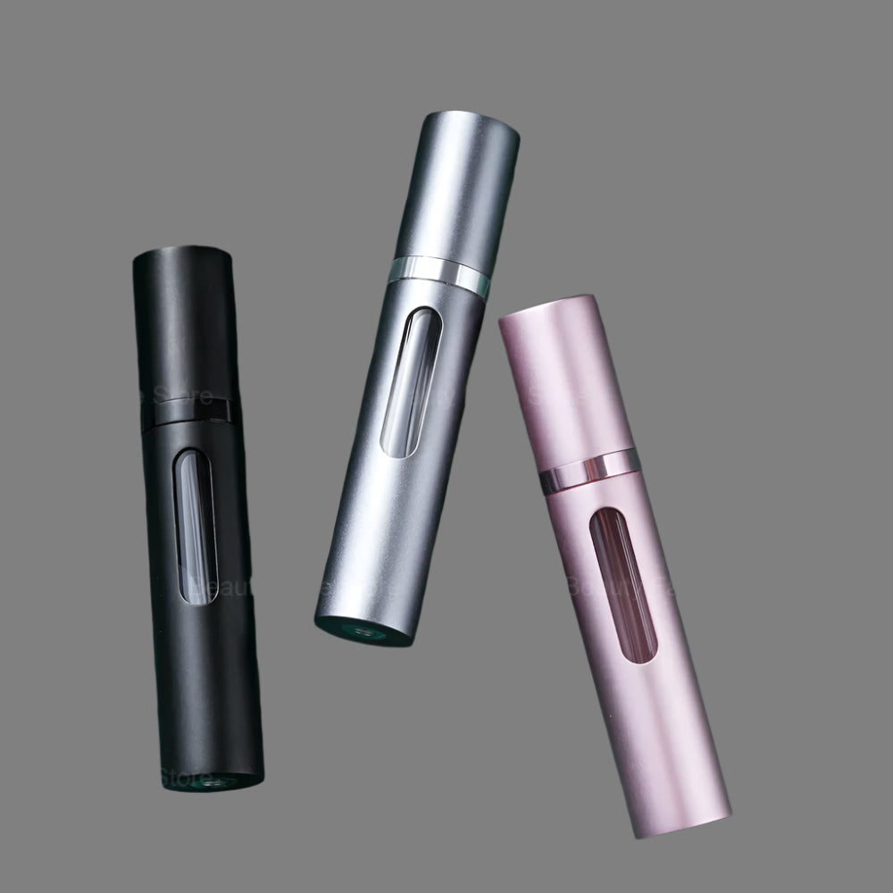 Premium Quality Refillable Perfume Bottle and Atomiser for Travel - 5/8/10ml + Variety of Amazing Colours